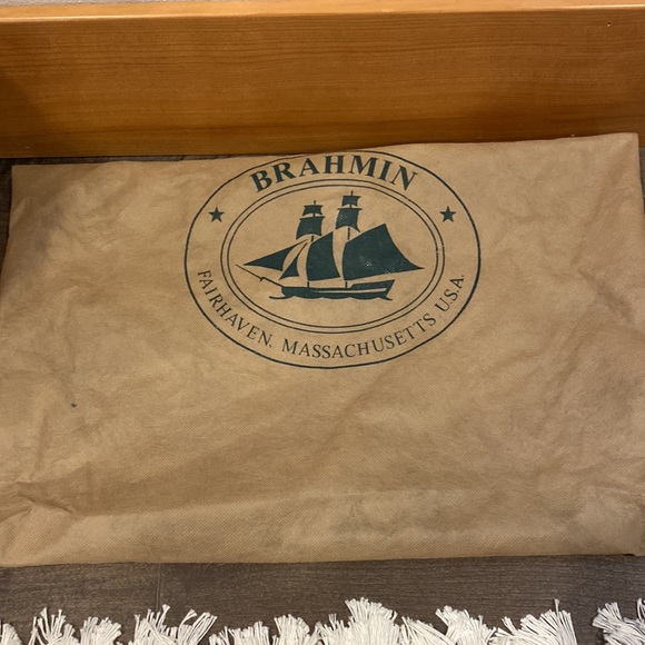 Brahmin satchel crossbody embossed croc handbag - Picture 11 of 11